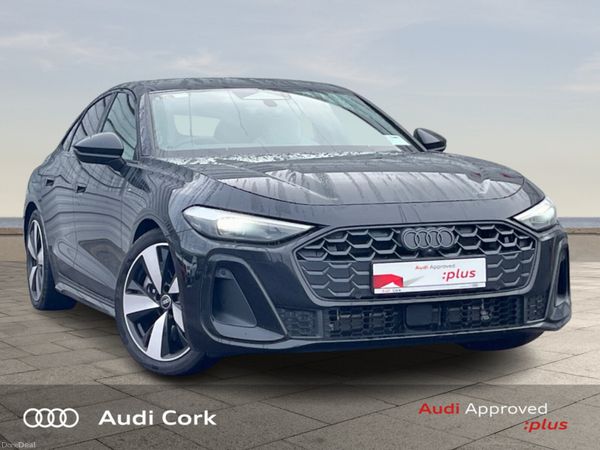 Audi A5 Hatchback, Petrol Plug-in Hybrid, 2025, Black