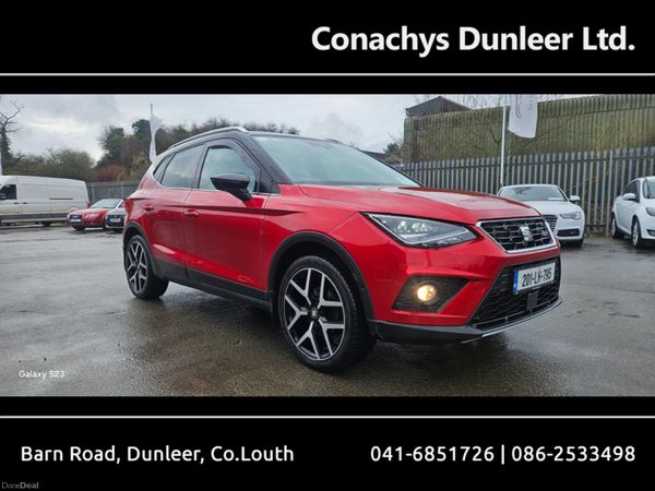 SEAT Arona Hatchback, Petrol, 2020, Red