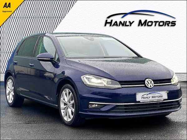 Volkswagen Golf Hatchback, Petrol, 2019, Blue