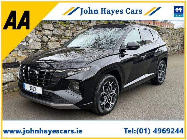 Hyundai Tucson Estate, Petrol Plug-in Hybrid, 2023, Black