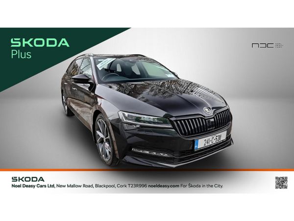 Skoda Superb Estate, Diesel, 2024, Black