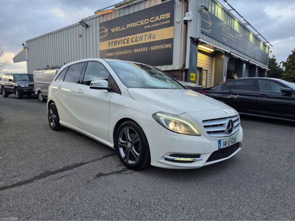 Mercedes-Benz B-Class Hatchback, Petrol, 2014, White