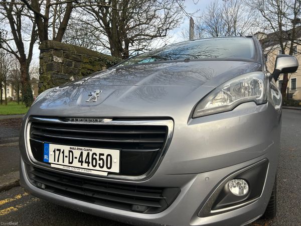Peugeot 5008 MPV, Petrol, 2017, Grey