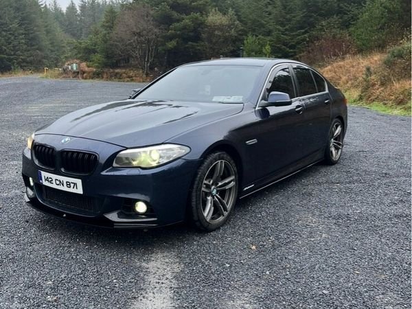BMW 5-Series Saloon, Diesel, 2014, Blue