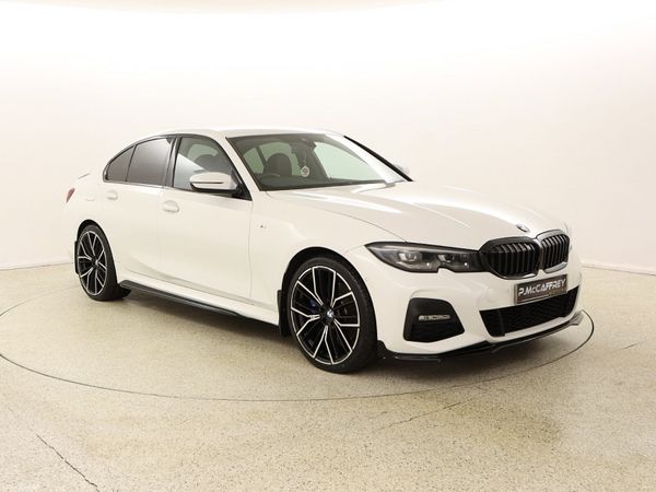 BMW 3-Series Saloon, Petrol Hybrid, 2021, White