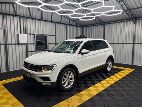 Volkswagen Tiguan SUV, Diesel, 2017, White
