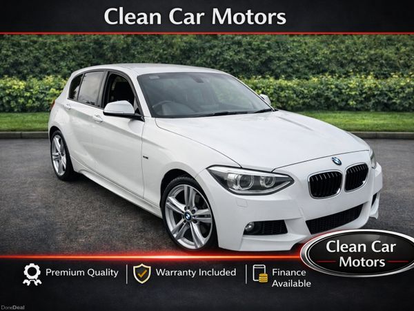 BMW 1-Series Hatchback, Petrol, 2012, White