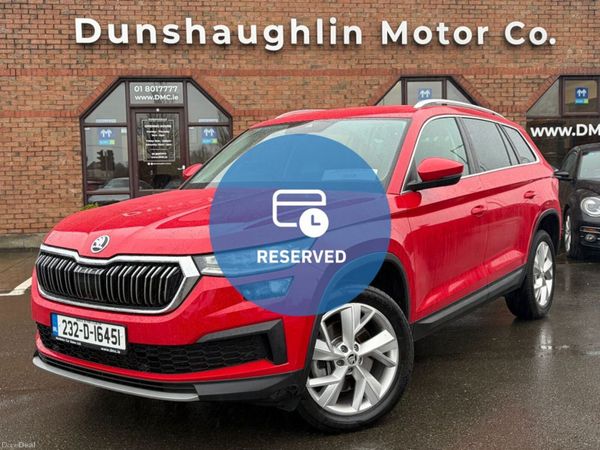 Skoda Kodiaq SUV, Diesel, 2023, Red