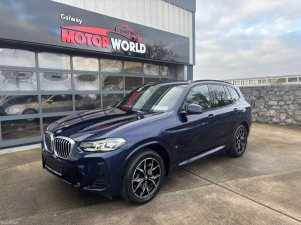 BMW X3 SUV, Petrol Plug-in Hybrid, 2024, Blue
