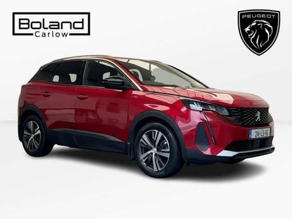 Peugeot 3008 MPV, Petrol Plug-in Hybrid, 2024, Red