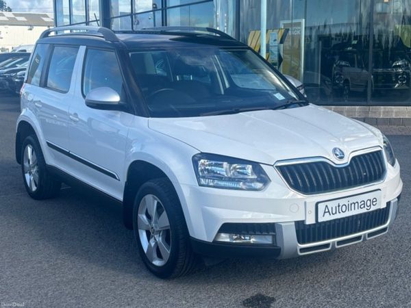 Skoda Yeti SUV, Diesel, 2016, White