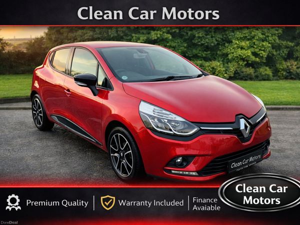 Renault Clio Hatchback, Petrol, 2016, Red