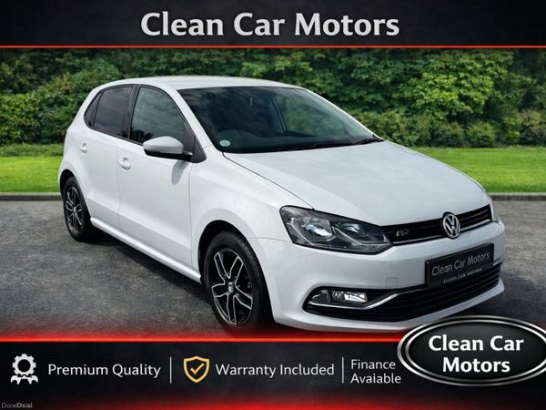 Volkswagen Polo Hatchback, Petrol, 2016, White