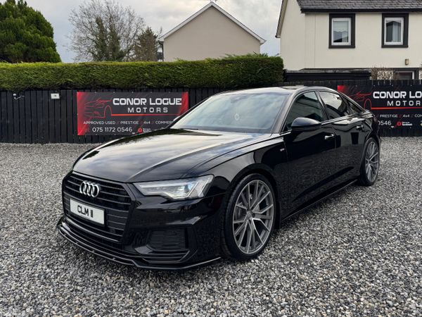 Audi A6 Saloon, Diesel Hybrid, 2019, Black