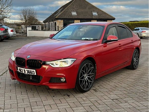 BMW 3-Series Saloon, Diesel, 2016, Red