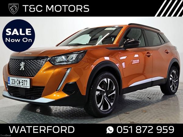 Peugeot 2008 SUV, Petrol, 2023, Orange