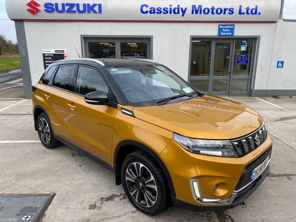 Suzuki Vitara SUV, Petrol Hybrid, 2024, Yellow