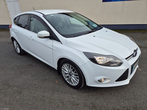 Ford Focus Hatchback, Diesel, 2014, White