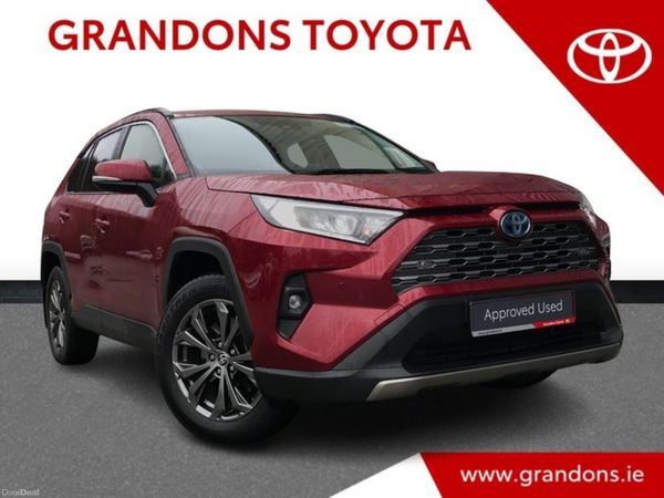 Toyota RAV4 SUV, Petrol Hybrid, 2025, Red