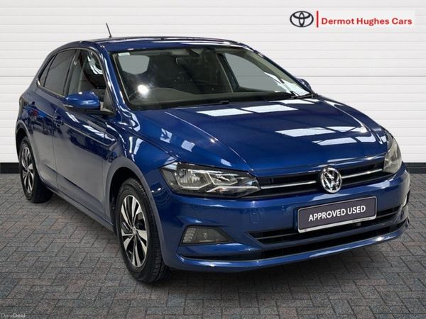 Volkswagen Polo Hatchback, Petrol, 2018, Blue