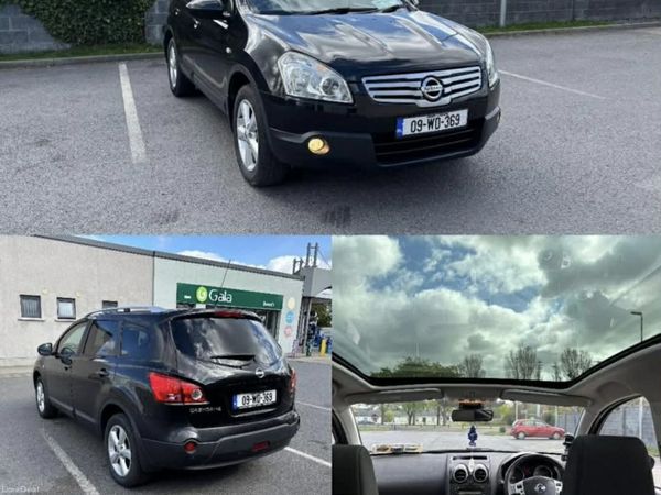 Nissan Qashqai+2 Hatchback, Diesel, 2009, Black