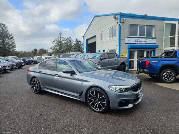 BMW 5-Series Saloon, Diesel, 2020, Blue