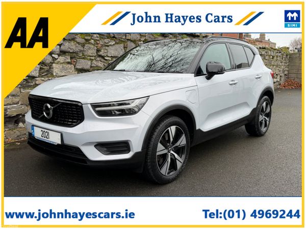 Volvo XC40 Estate, Petrol Plug-in Hybrid, 2021, Silver