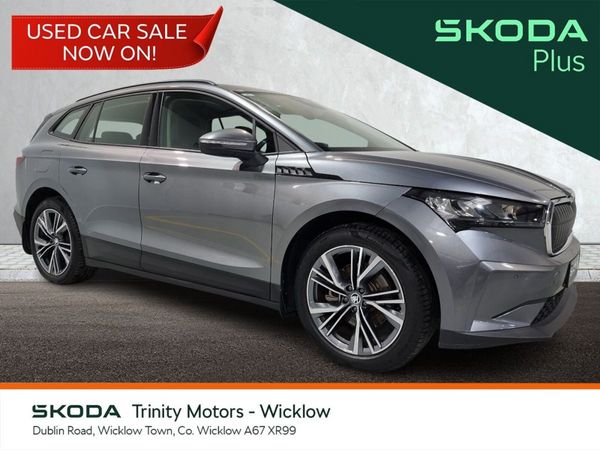 Skoda Enyaq SUV, Electric, 2024, Grey
