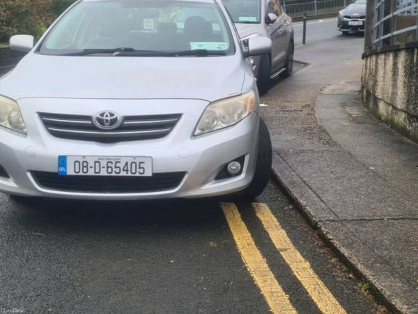 Toyota Corolla Saloon, Petrol, 2008, Silver