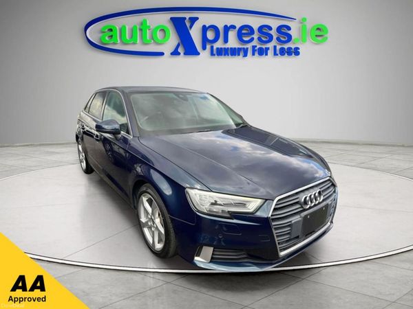 Audi A3 Hatchback, Petrol, 2018, Blue
