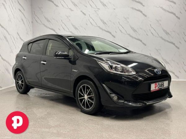 Toyota Aqua Hatchback, Petrol Hybrid, 2019, Black