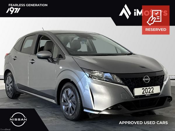 Nissan Note Hatchback, Petrol Hybrid, 2022, Grey
