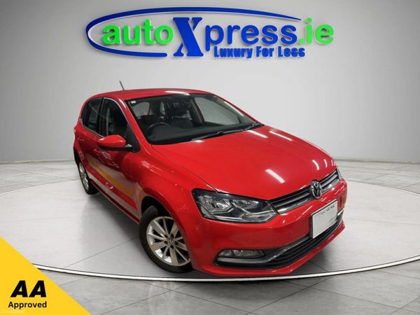 Volkswagen Polo Hatchback, Petrol, 2017, Red