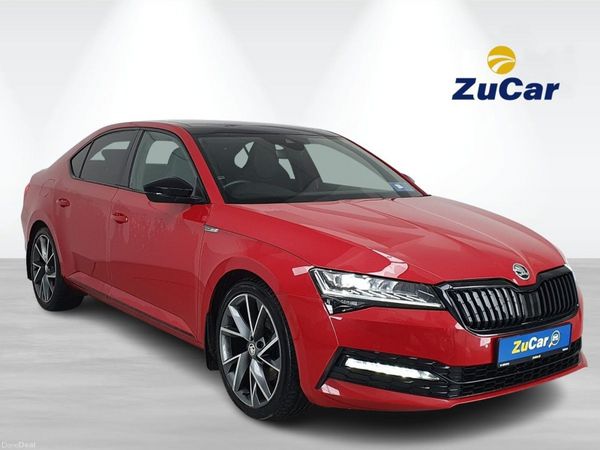 Skoda Superb Saloon, Diesel, 2023, Red