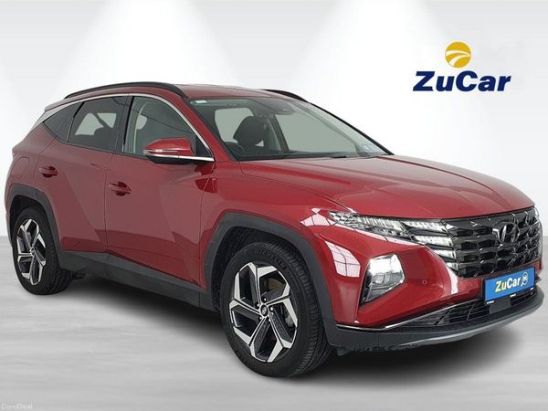 Hyundai Tucson SUV, Petrol Plug-in Hybrid, 2021, Red