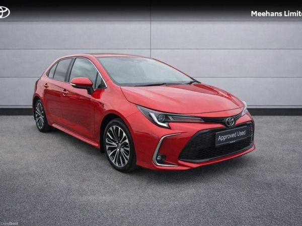 Toyota Corolla Saloon, Petrol Hybrid, 2023, Red