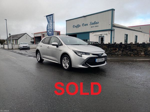 Toyota Corolla Hatchback, Petrol Hybrid, 2022, Grey