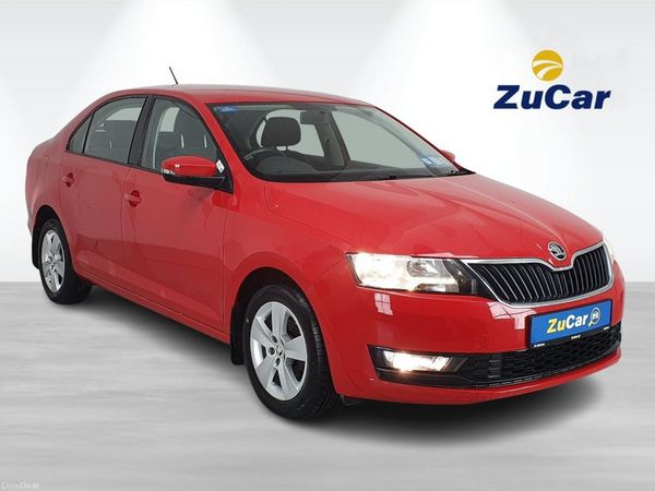 Skoda Rapid Saloon, Petrol, 2018, Red