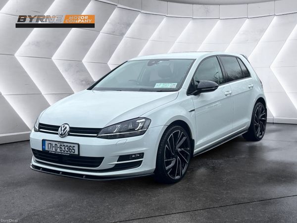 Volkswagen Golf Hatchback, Petrol, 2017, White