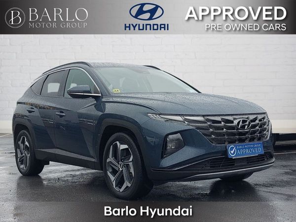 Hyundai Tucson SUV, Petrol Hybrid, 2024, Blue