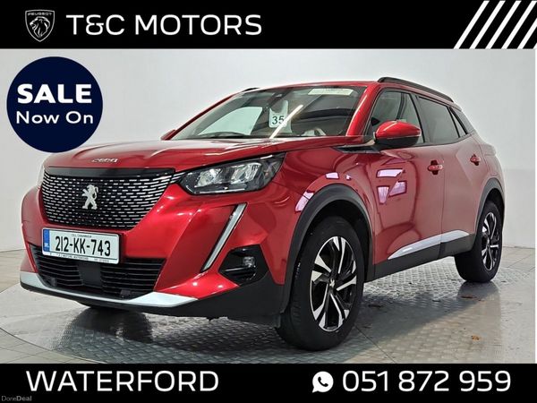 Peugeot 2008 SUV, Petrol, 2021, Red