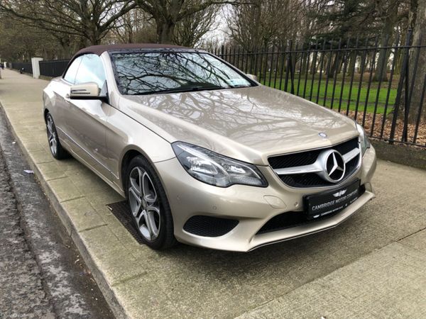 Mercedes-Benz E-Class Convertible, Diesel, 2016, Silver