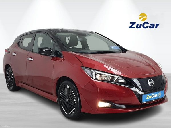 Nissan Leaf Hatchback, Electric, 2023, Red