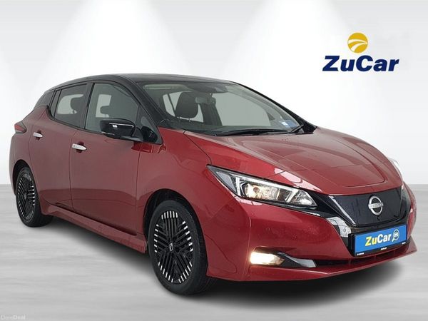 Nissan Leaf Hatchback, Electric, 2023, Red