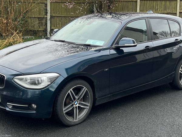 BMW 1-Series Hatchback, Petrol, 2015, Blue