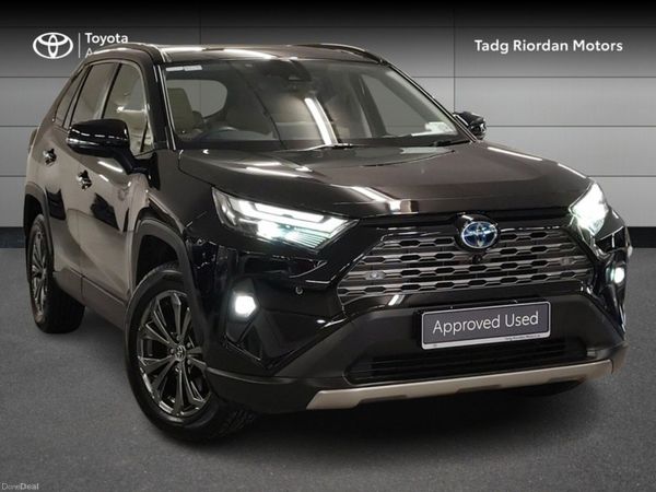 Toyota RAV4 SUV, Petrol Hybrid, 2023, Black