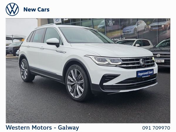Volkswagen Tiguan SUV, Diesel, 2023, White