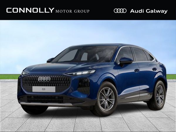 Audi Q3 SUV, Petrol Plug-in Hybrid, 2026, Blue