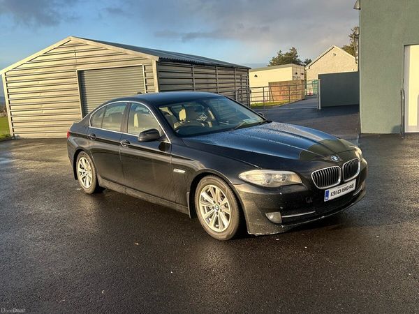 BMW 5-Series Saloon, Diesel, 2013, Black