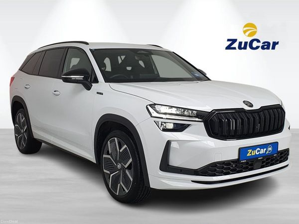 Skoda Kodiaq SUV, Petrol Plug-in Hybrid, 2025, White